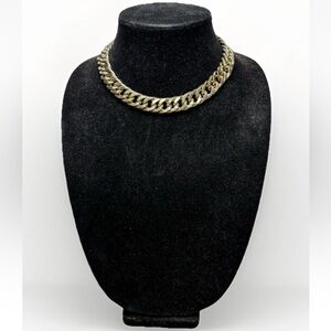 Vintage 16-inch Signed Monet Links Necklace #4219